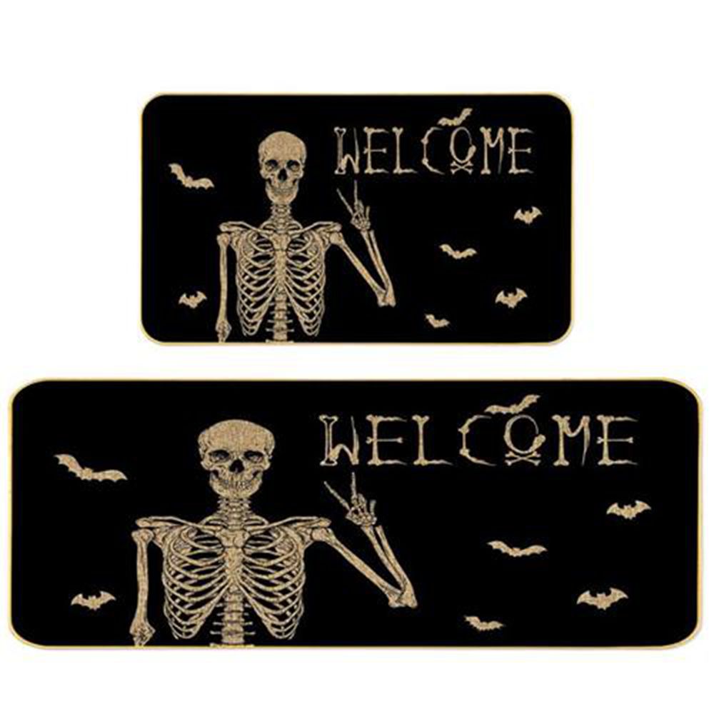 Home Made Bathroom Vanity - VIKAMA Halloween Kitchen Floor Mat -