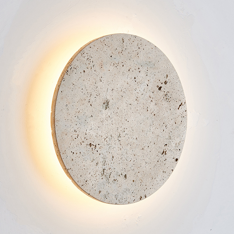 Japan Bathroom.Home - Natural Stone Decoration Wall Lamp Vintage