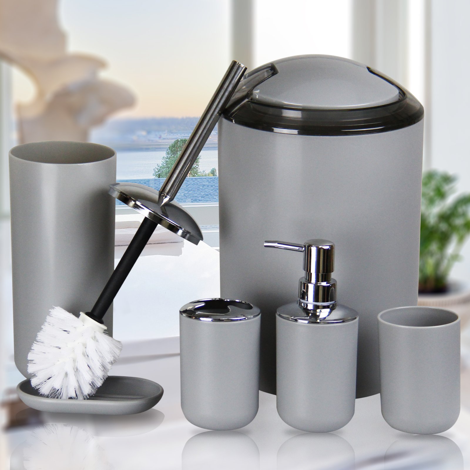 Zara Home Bathroom Set - Light luxury Bathroom Accessories Set Complete
