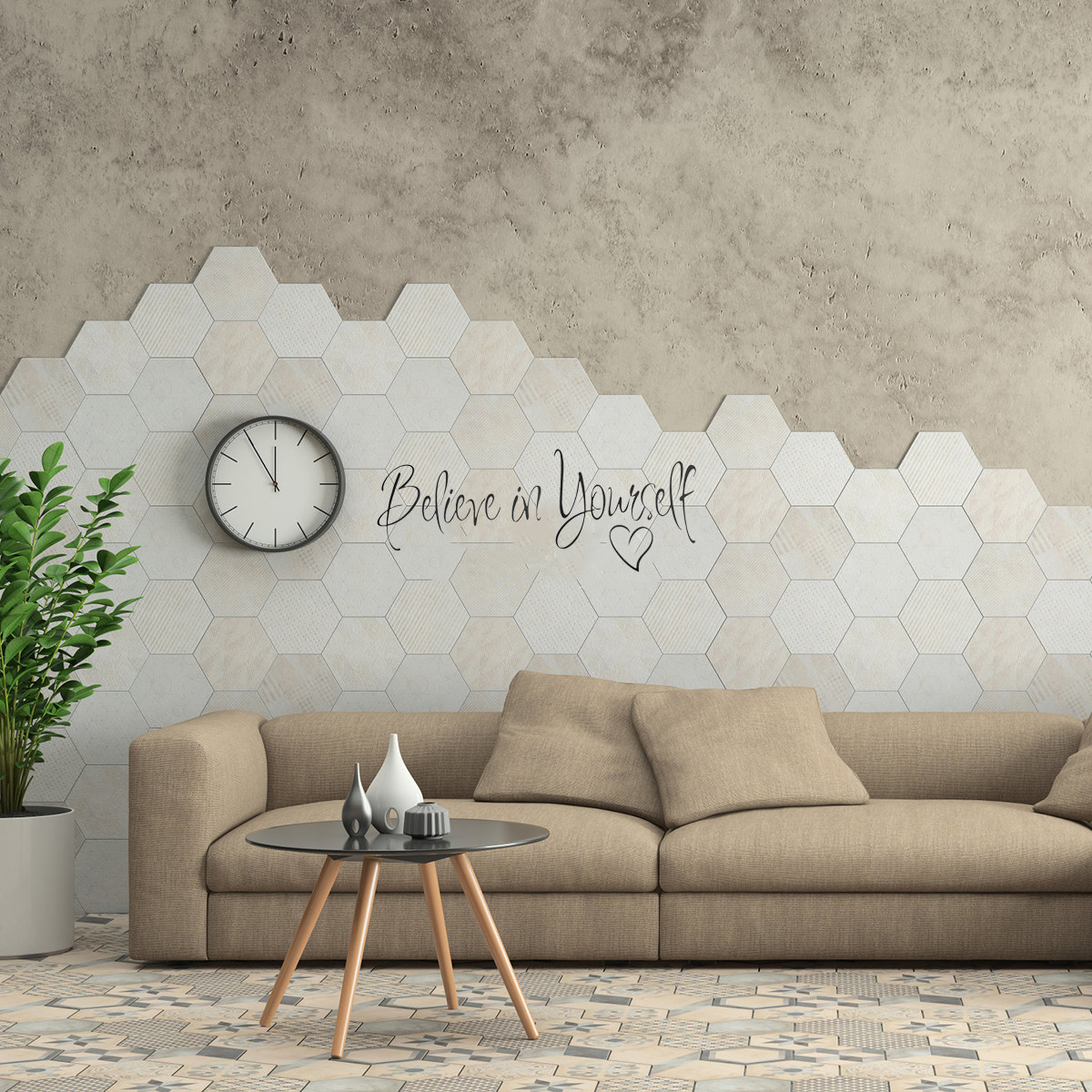 Home Bathroom Quotes - Wall Sticker Pvc Letter Design Inspirational
