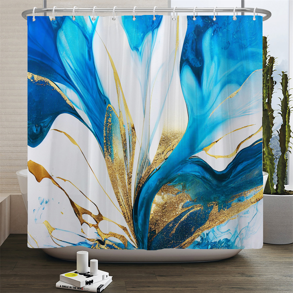 unframed Gradient Marble Ink T - Shower Curtain Liner review and price