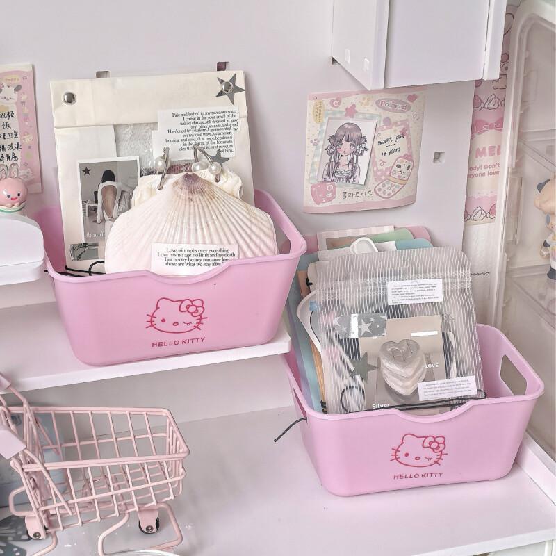 Cute pink storage desktop stor - Home Goods Bathroom Storage review and price