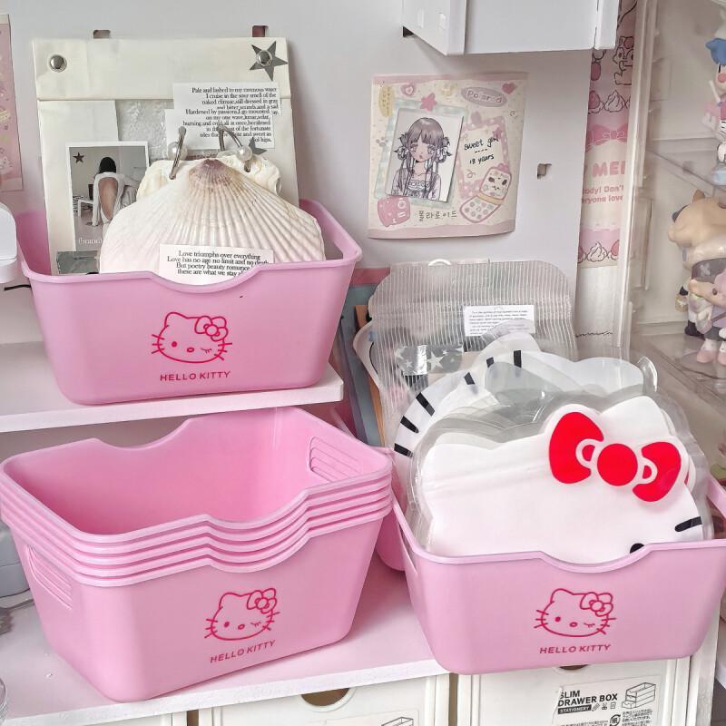 Cute pink storage desktop stor - Home Goods Bathroom Storage review and price