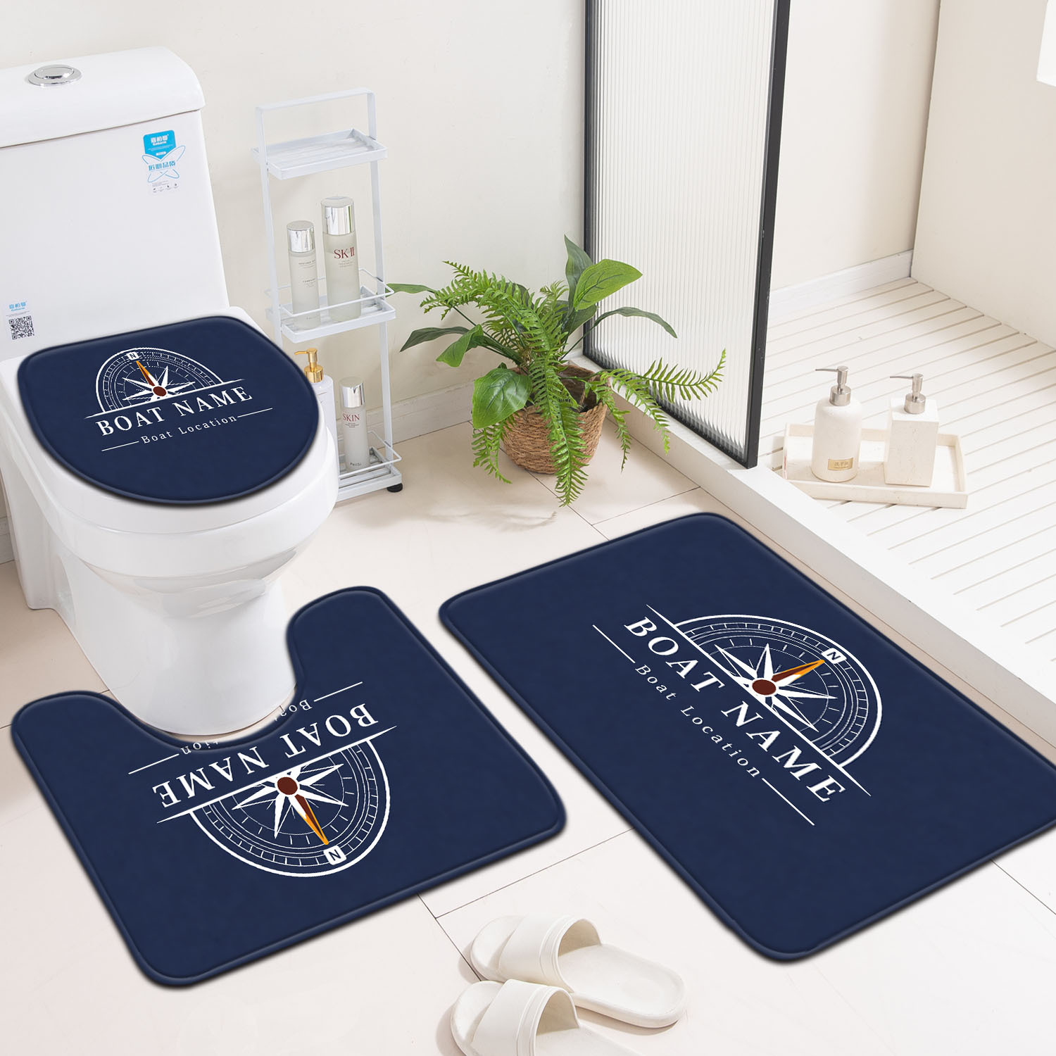 Premium Bath Mat Set Bathroom  - Home Made Bathroom Vanity review and price