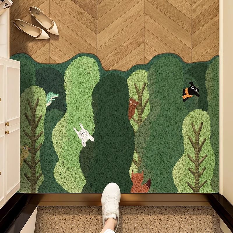 VIKAMA Entrance Silk Circle An - Zara Home Bathroom Rug review and price