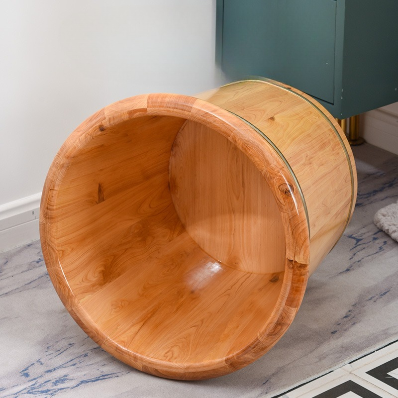 Solid Cedar Wood Foot Soak Tub - Home Bathroom Sauna review and price