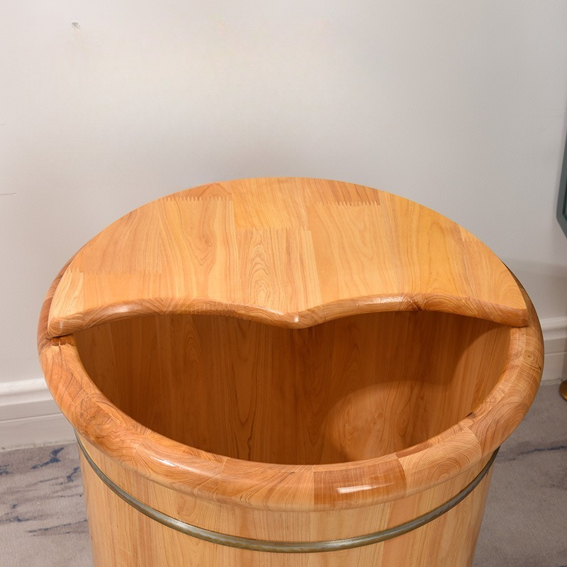 Solid Cedar Wood Foot Soak Tub - Home Bathroom Sauna review and price