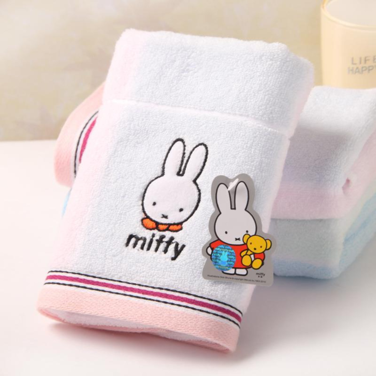 Miffy Rabbit Pure Cotton Towel - Home Goods Bathroom Accessories review and price