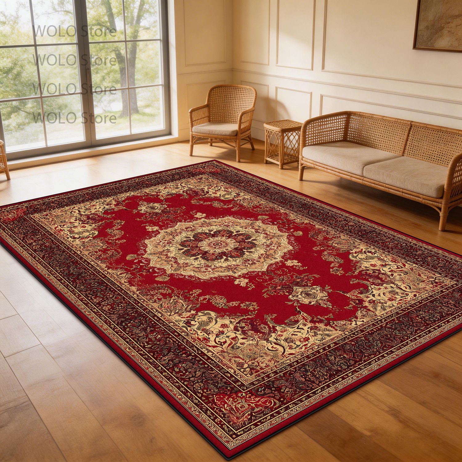 Persian-Style Floor Mat Classi - Home Bathroom Cleaning Machine review and price
