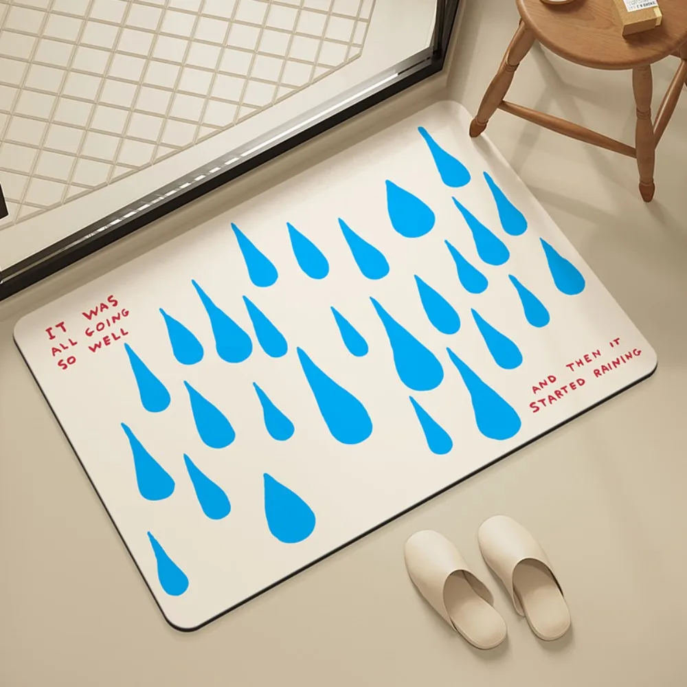 Witty Bathroom-Themed Mat for  - Home Made Bathroom Vanity review and price