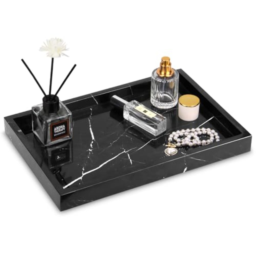 Marble Bathroom Vanity Tray, N - Home For Bathroom review and price