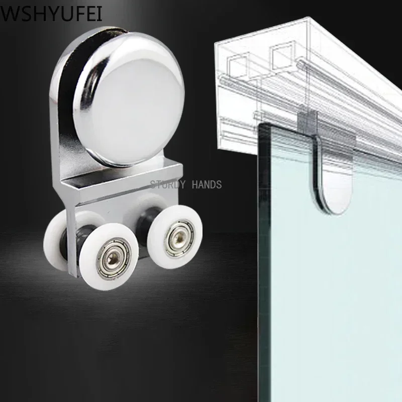 2 pcs/set Glass Sliding Door R - Home For Bathroom review and price