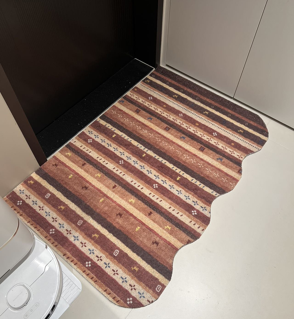 Boho Striped Door Mat, Entranc - Japan Bathroom.Home review and price