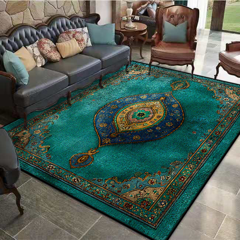 Green Persia Carpet Living Roo - Home Bathroom Cleaning Machine review and price