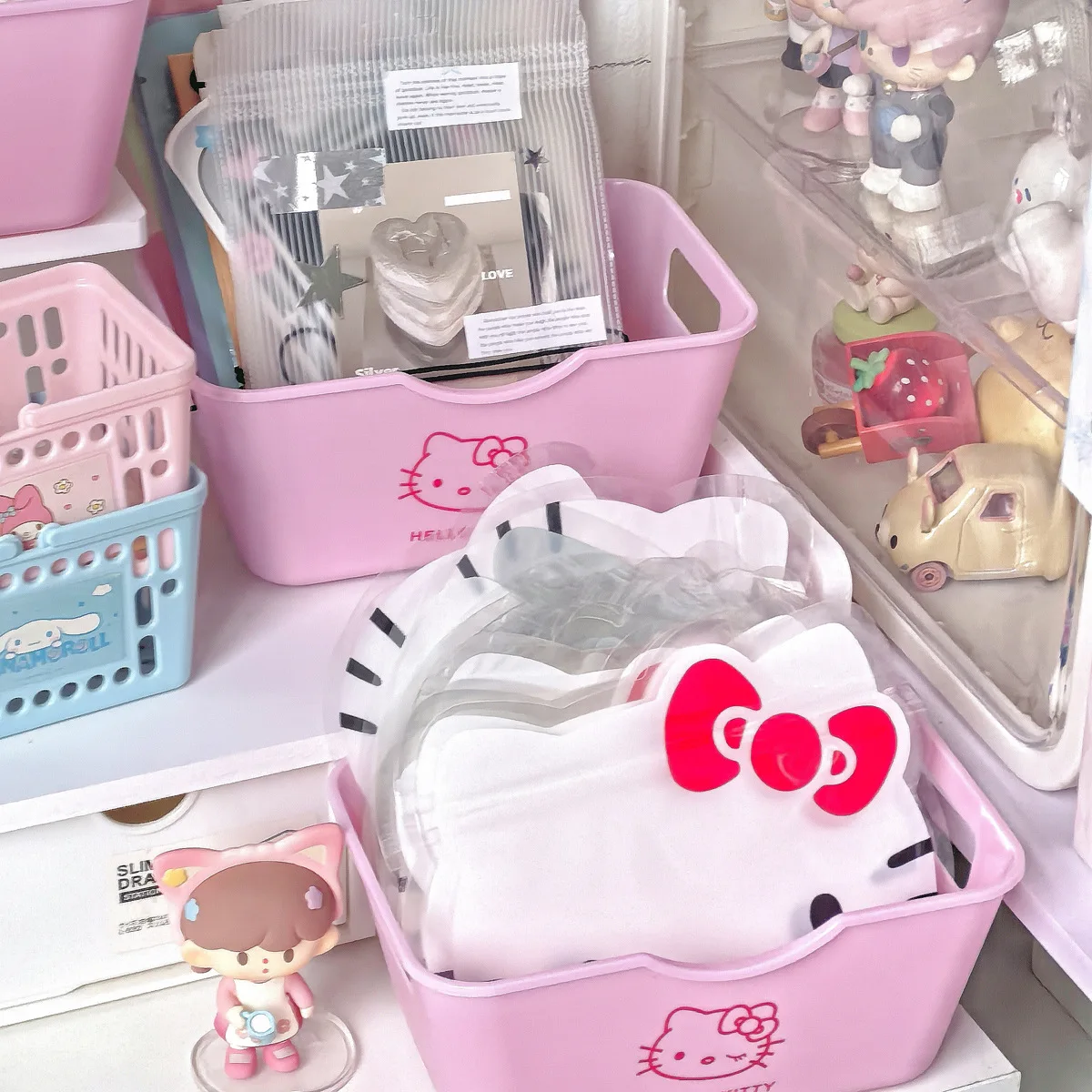 Hello Kitty 2/4Pcs Plastic Org - Home Goods Bathroom Sets review and price
