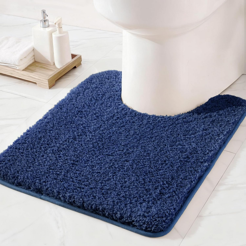 VIKAMA Multi Size Navy Blue Ba - Zara Home Bathroom Rug review and price