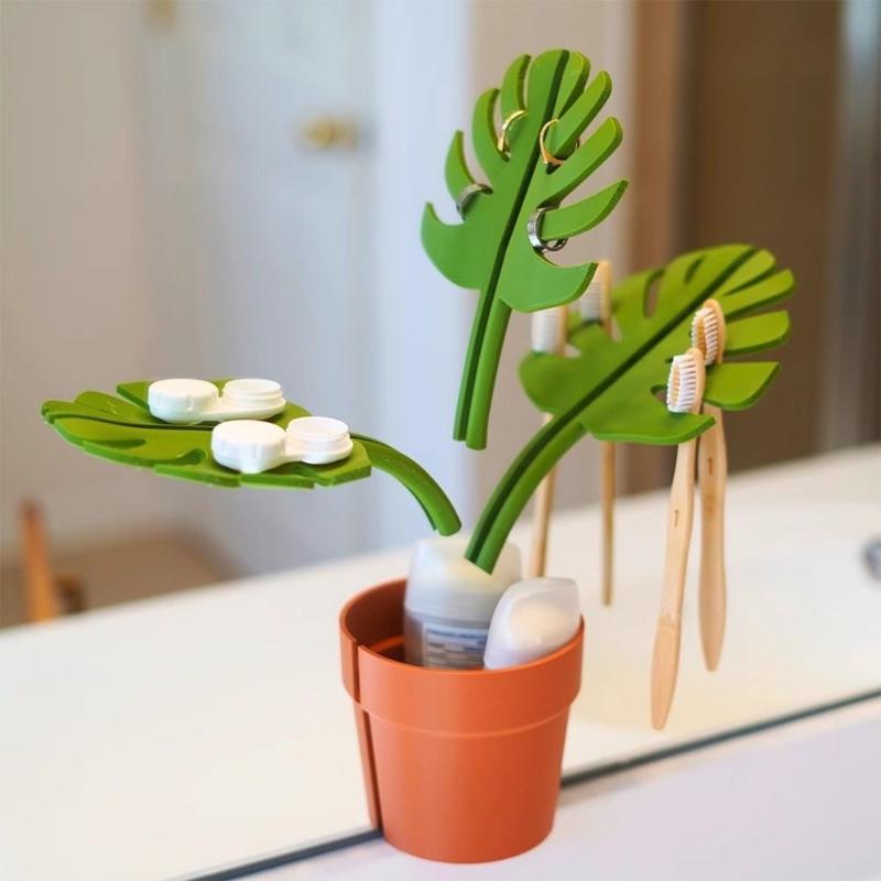 【Nice】Mirror Monstera Bathroom - Home Goods Bathroom Storage review and price