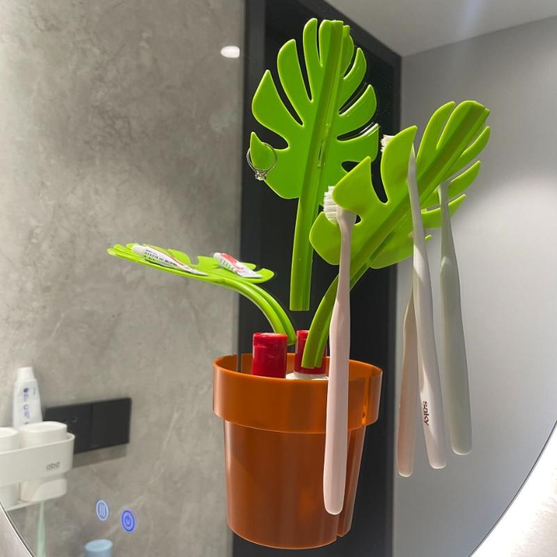 【Nice】Mirror Monstera Bathroom - Home Goods Bathroom Storage review and price