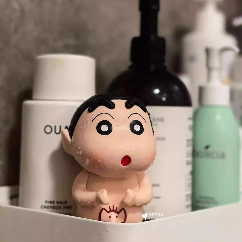 Bathing Crayon Shin Chan Cute  - Home Goods Bathroom Accessories review and price