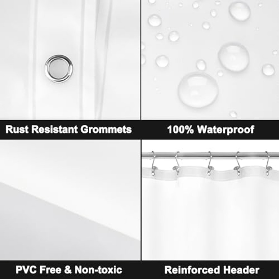 Clawfoot Tub Shower Curtain Li - Shower Curtain Liner review and price