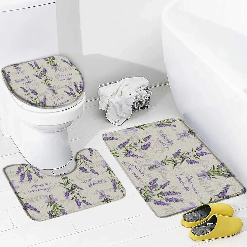 Purple Lavender Bath Mat Set N - Zara Home Bathroom Rug review and price