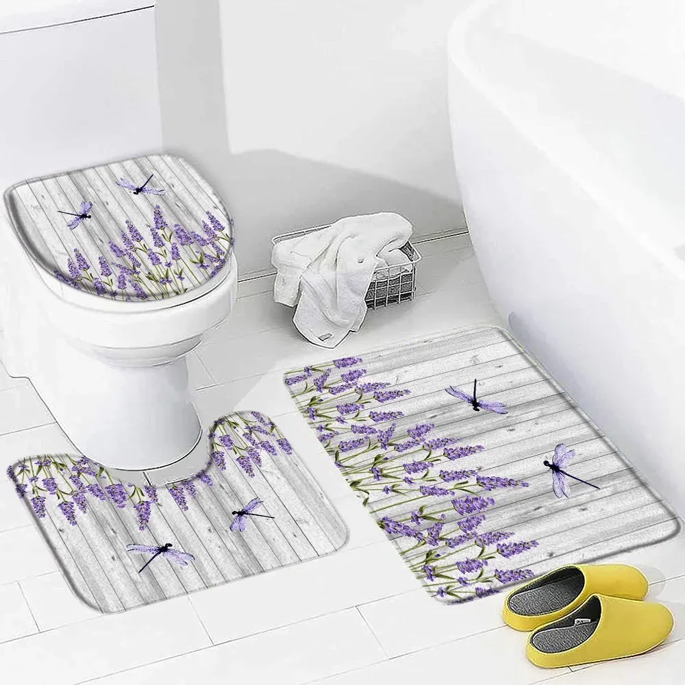 Purple Lavender Bath Mat Set N - Zara Home Bathroom Rug review and price