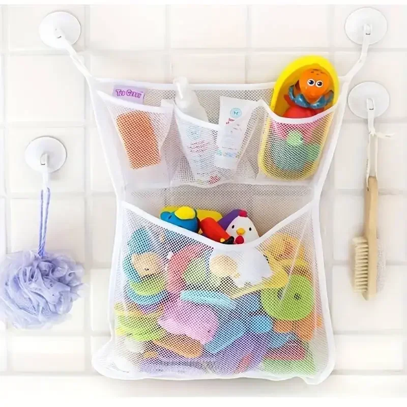 Toy Bag Net Bathroom Organizer - Home Goods Bathroom Storage review and price