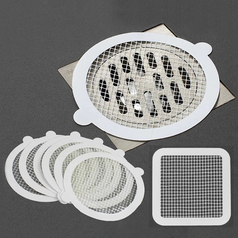10-30pcs Round Disposable Floo - Home Bathroom Water Filter review and price