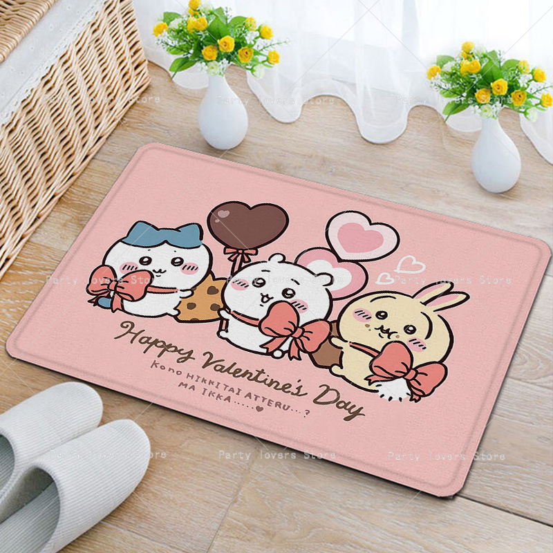 Anime Chiikawas Flannel Carpet - Home Bathroom Carpet review and price