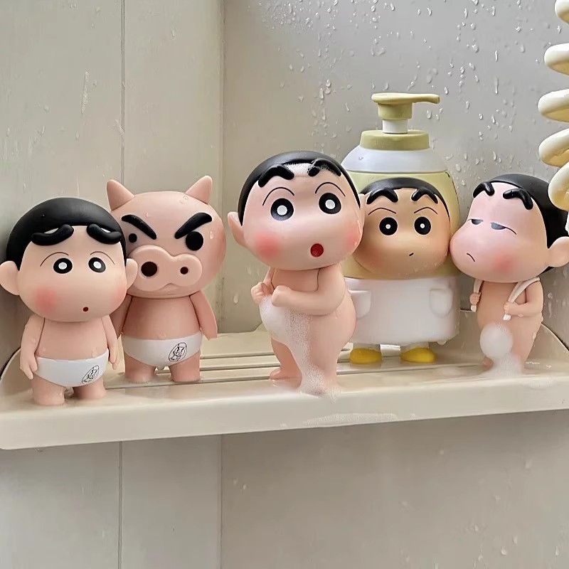Bathing Crayon Shin Chan Cute  - Home Goods Bathroom Accessories review and price