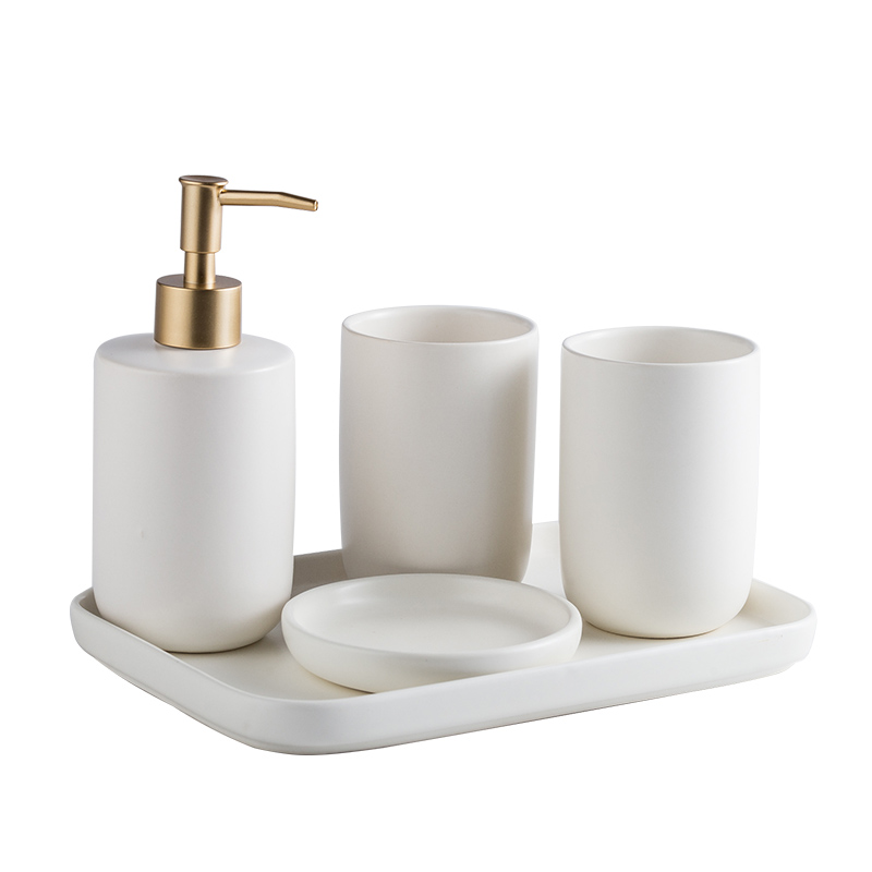 Northern European-Style Cerami - Zara Home Bathroom Set review and price