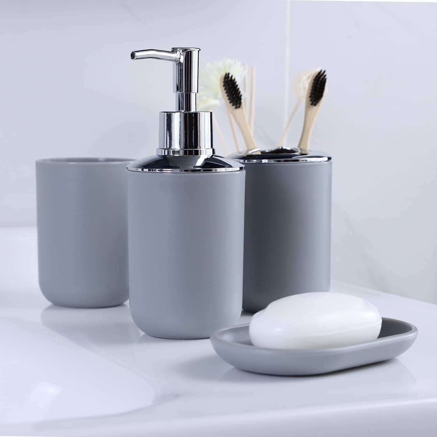 Light luxury Bathroom Accessor - Zara Home Bathroom Set review and price