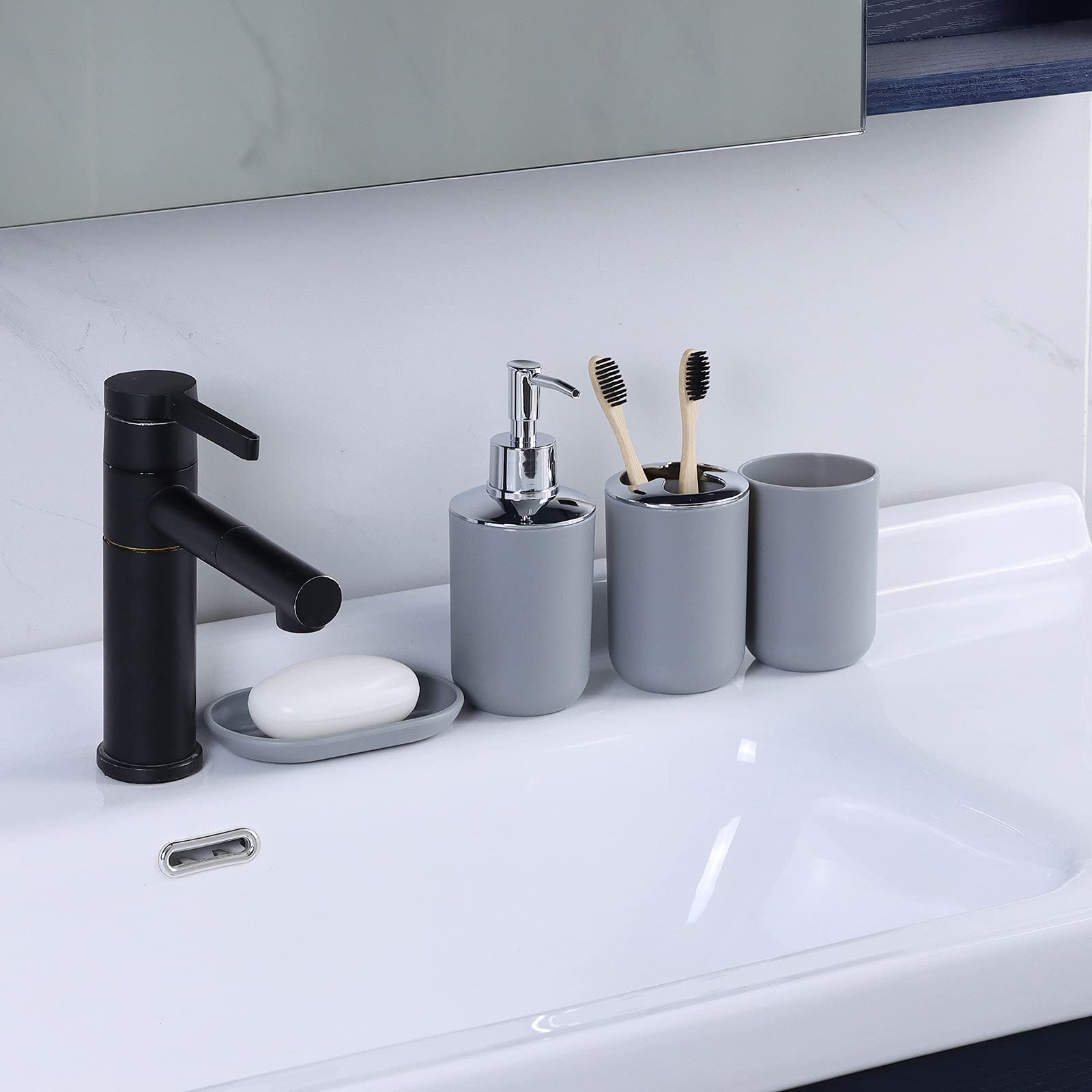 Light luxury Bathroom Accessor - Zara Home Bathroom Set review and price