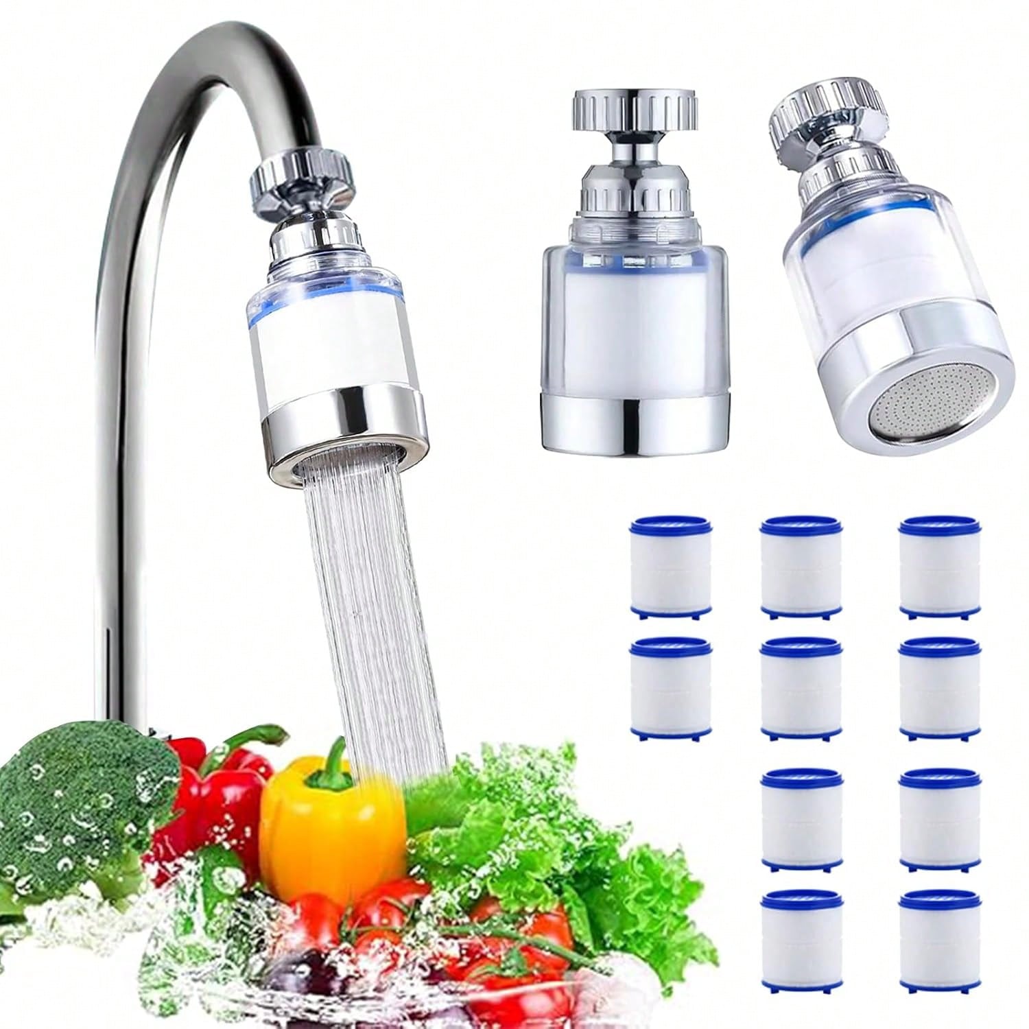 10/20/30 Pack Sink Water Fauce - Home Bathroom Water Filter review and price