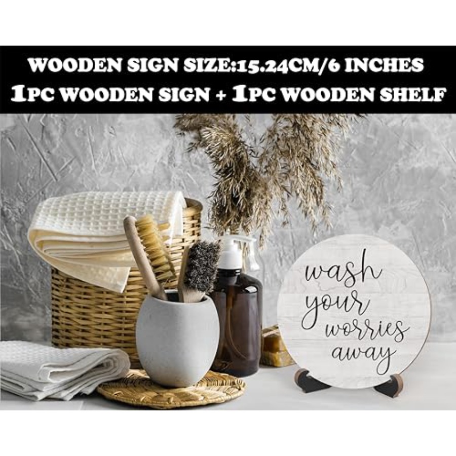 Rustic Funny Bathroom Quote, R - Home Bathroom Quotes review and price