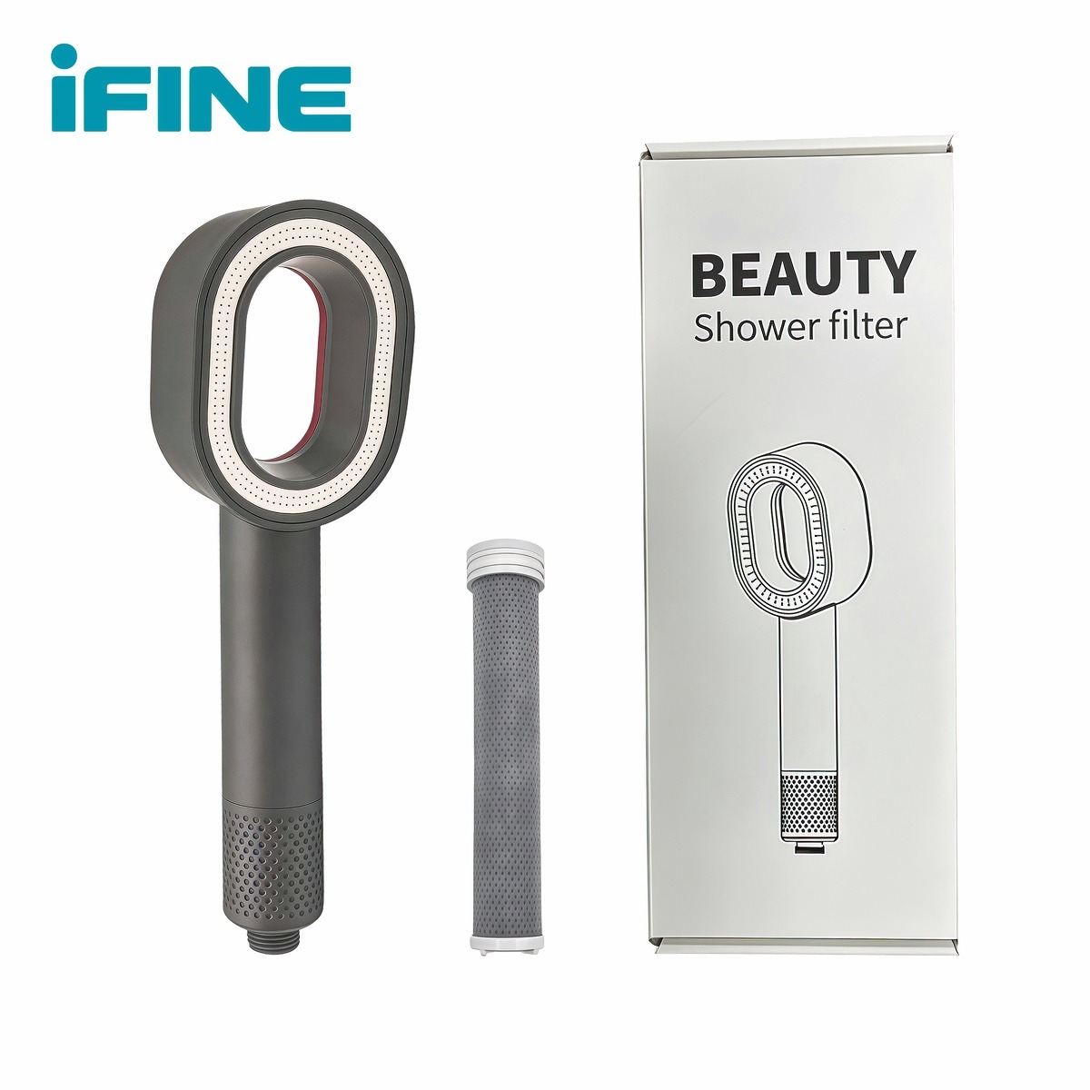 Luxury Handheld Shower Head wi - Home Bathroom Water Filter review and price