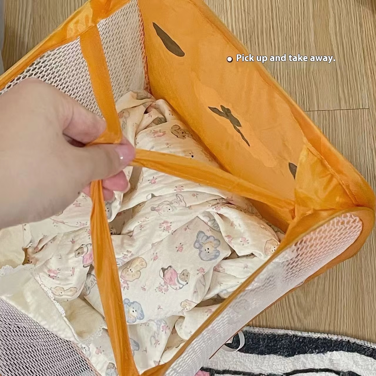 Hot Rilakkuma Mesh Folding Lar - Japan Bathroom.Home review and price