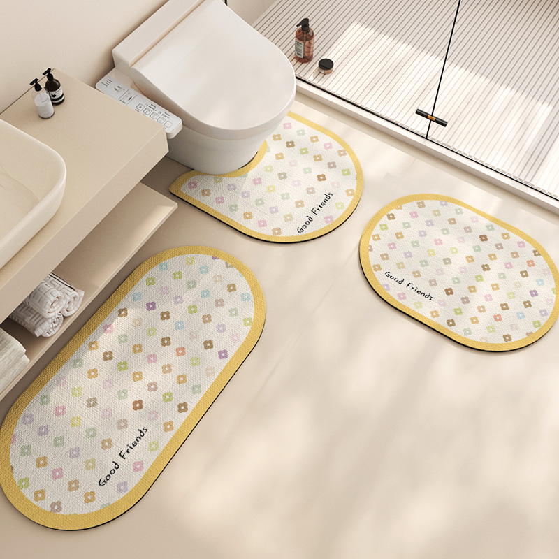 VIKAMA 3PCS Bathroom Toilet U- - Home Made Bathroom Vanity review and price