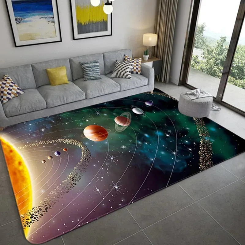 Sci-Fi Space Theme Rug for Ast - Home Bathroom Cleaning Machine review and price