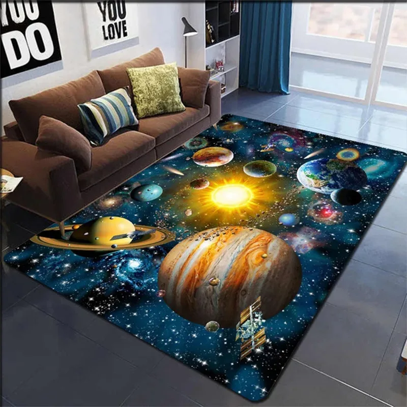 Sci-Fi Space Theme Rug for Ast - Home Bathroom Cleaning Machine review and price