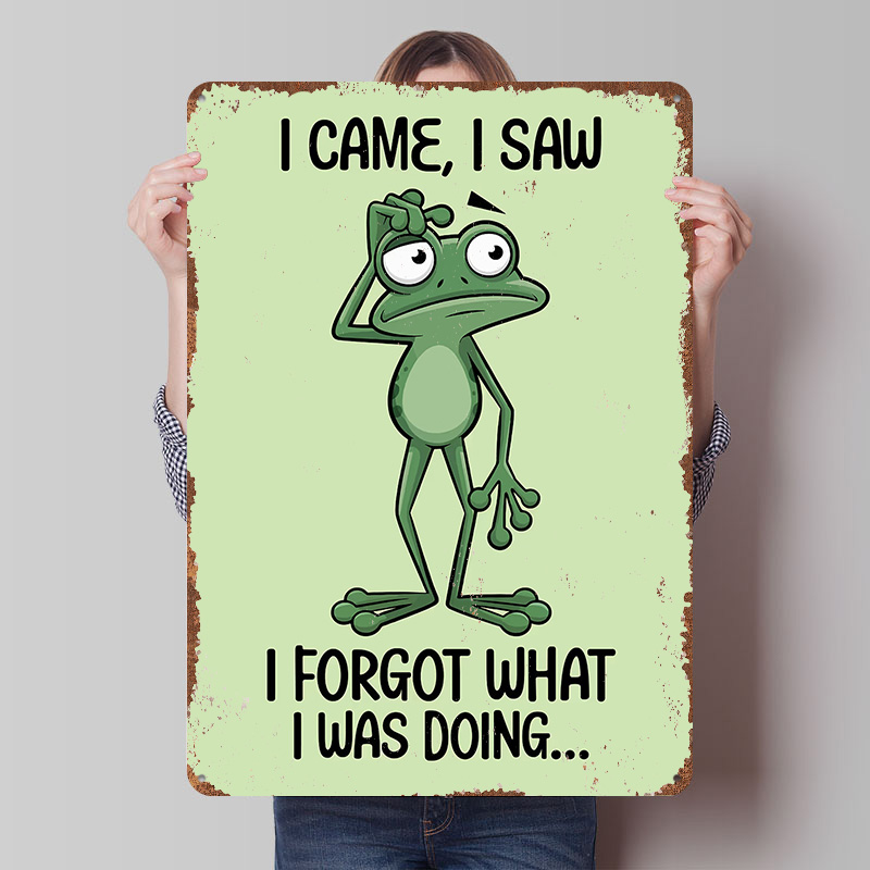 Confused Frog Cartoon With Fun - Home Bathroom Quotes review and price