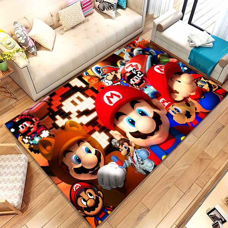 Retro M-Mario Bros Game Cartoo - Home Bathroom Carpet review and price
