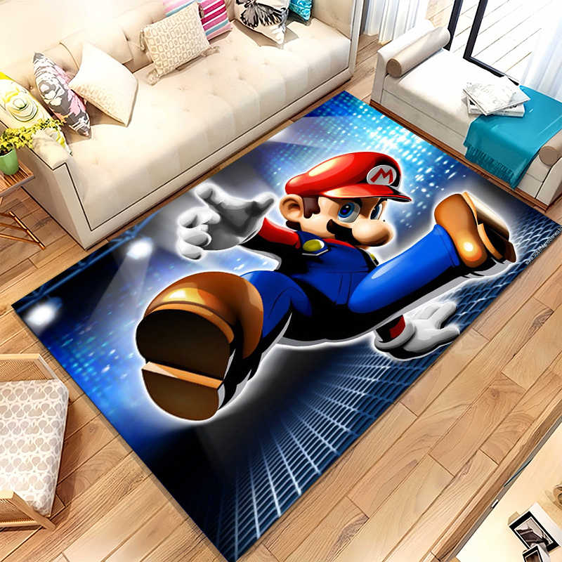 Retro M-Mario Bros Game Cartoo - Home Bathroom Carpet review and price
