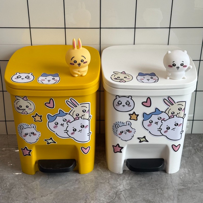 Kawaii Chiikawa Trash Can Foot - Home Goods Bathroom Accessories review and price