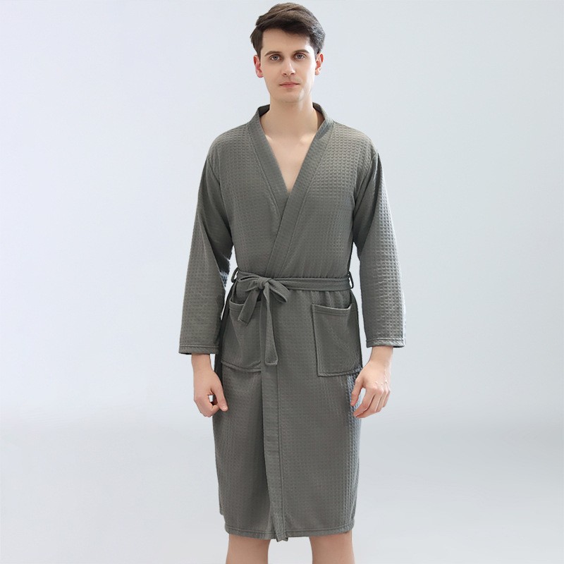 Men's Waffle Bathrobes Sauna C - Home Bathroom Sauna review and price