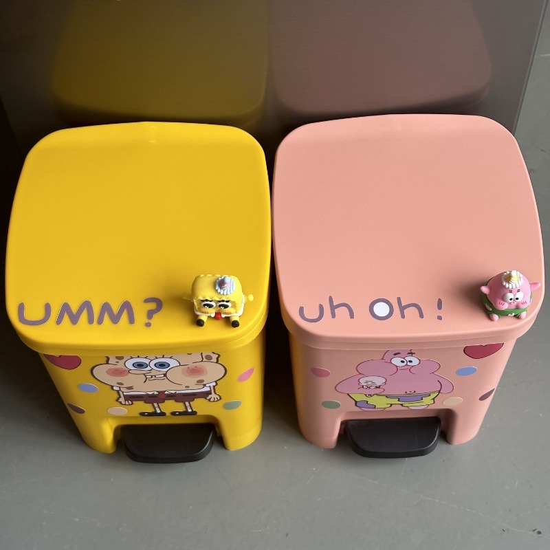 Cute Patrick Star Pedal Trash  - Home Goods Bathroom Accessories review and price
