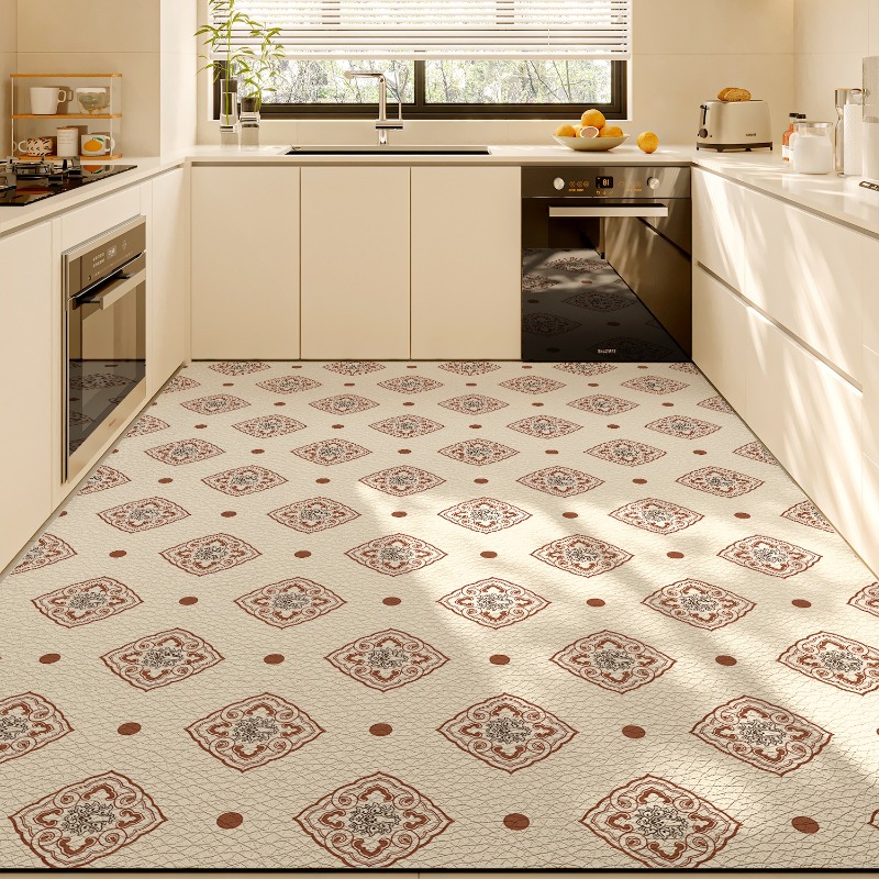 PVC Kitchen Mat Waterproof Non - Home Bathroom Cleaning Machine review and price