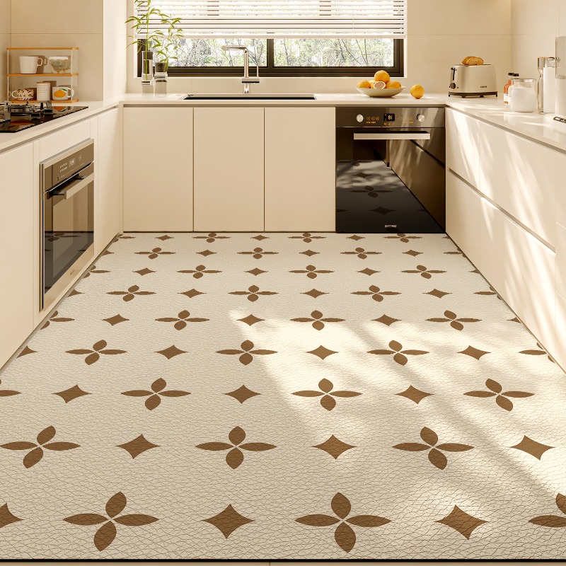 PVC Kitchen Mat Waterproof Non - Home Bathroom Cleaning Machine review and price