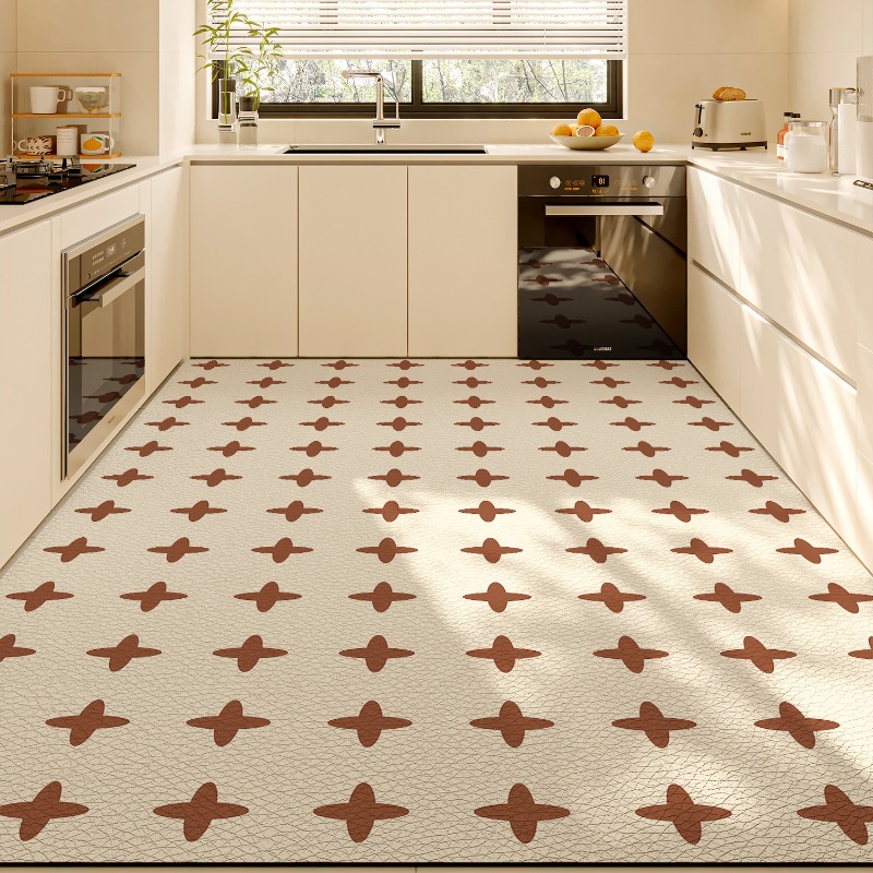 PVC Kitchen Mat Waterproof Non - Home Bathroom Cleaning Machine review and price