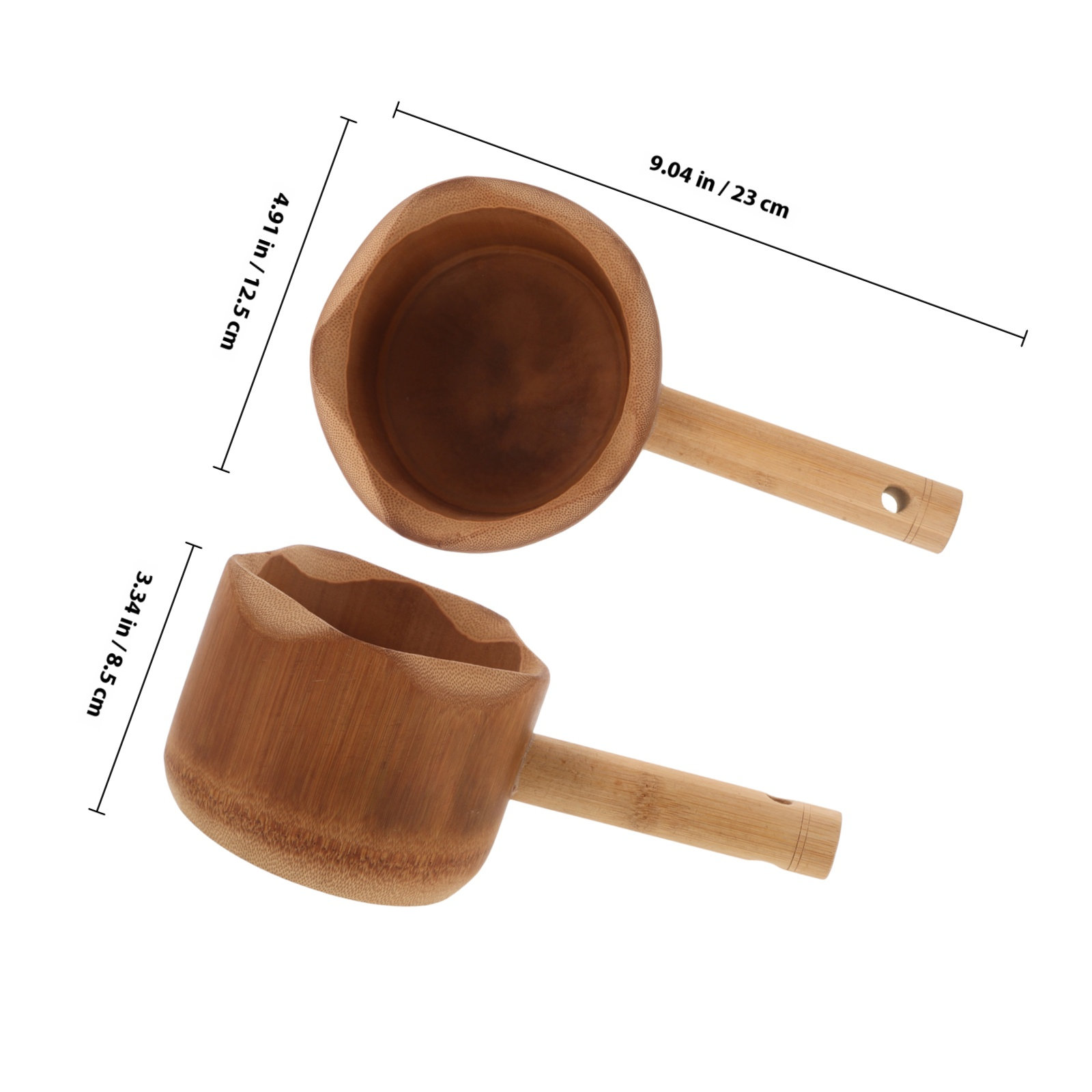 Bamboo Water Ladle Long Handle - Home Bathroom Sauna review and price